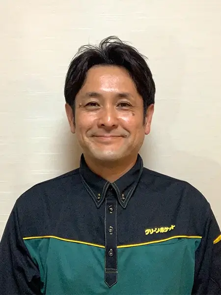 グリーンポケット船橋南店 店長 長尾圭祐 写真
